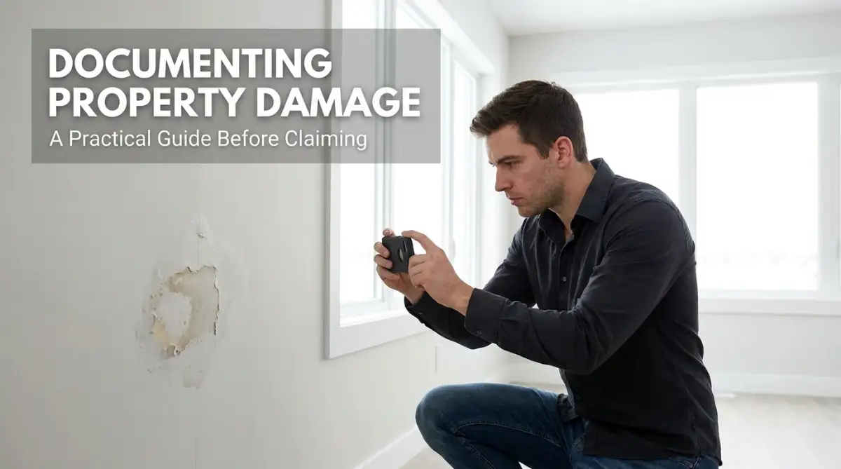 How to Document Property Damage Before the Adjuster Arrives (Avoid Denials)