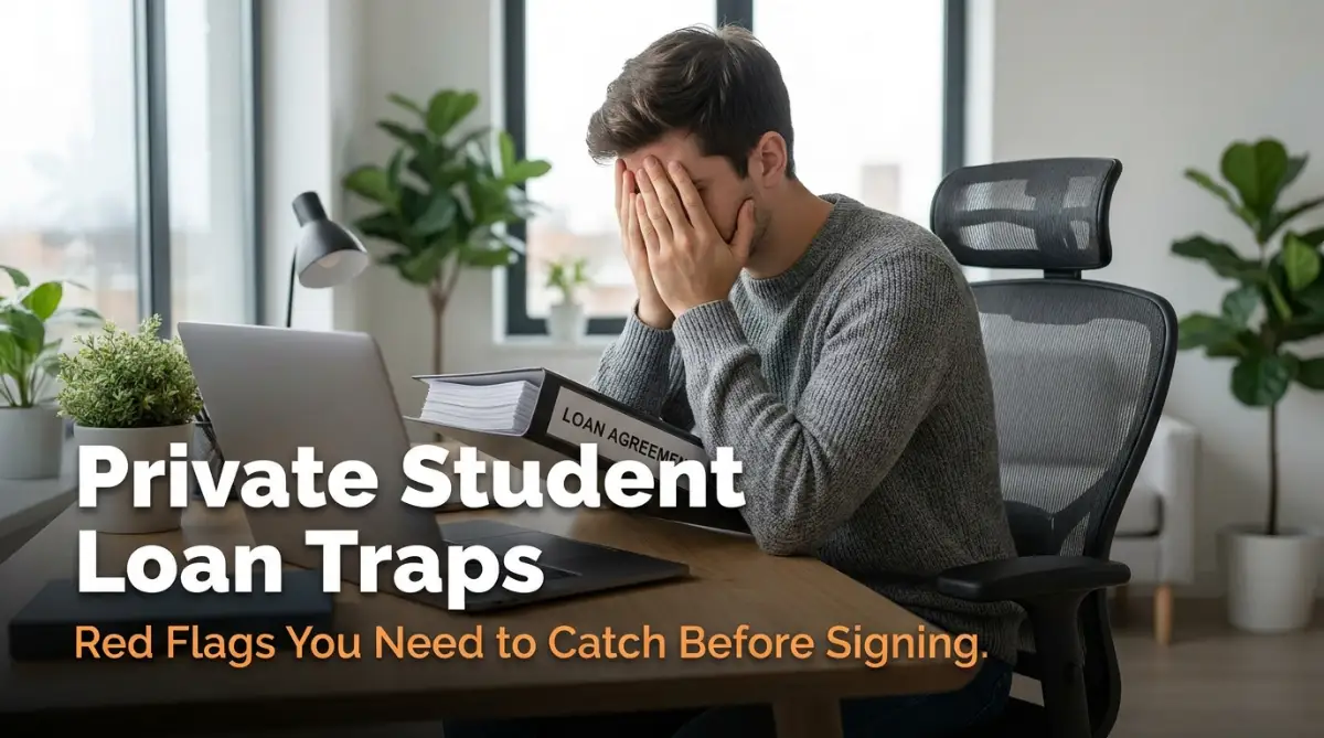 The Hidden Red Flags in Private Student Loans (What to Check Before You Sign)