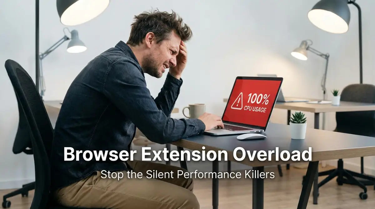 Are Heavy Browser Extensions Overheating Your Laptop and Draining Battery?